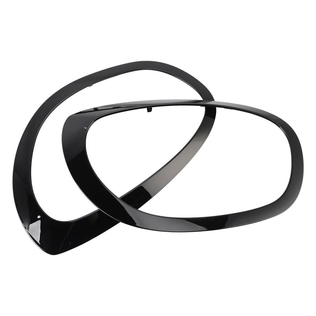 2PCS Left & Right Side Headlight Bezel Set For Mini Cooper Countryman 2017-2023