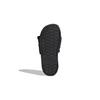 New Adidas Adilette Series Slippers Black White Kids' EG1879