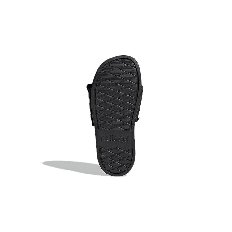 New Adidas Adilette Series Slippers Black White Kids' EG1879