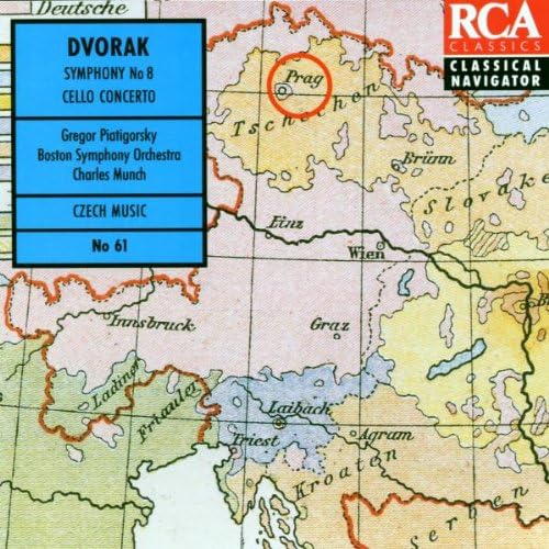 

CD MUNCH; BOSTON SO - Dvorak:Symphony No.8 74321212892 Germany Classical Used