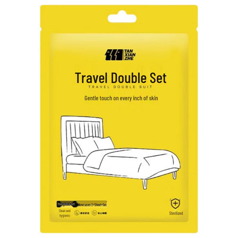Explorer Disposable Travel Double Bedding Set