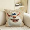 B-Booba Cushion Cover Natural Linen Pillowcase Set, All-In-One Decor For Sofa, Bedroom & Chair