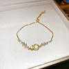 New Chinese zircon gourd pull bracelet niche exquisite temperament bracelet national style light luxury high-end jewelry wholesale