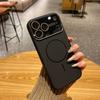 Solid color liquid magnetic lens film is suitable for iPhone16Pro max Apple 17 mobile phone case 14/15 large window.