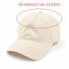 Camping Hat Simple Unisex Solid Color Cap Korean Casual Plain Baseball Cap Cotton Retro Sports Sunshade Hat for Men Women