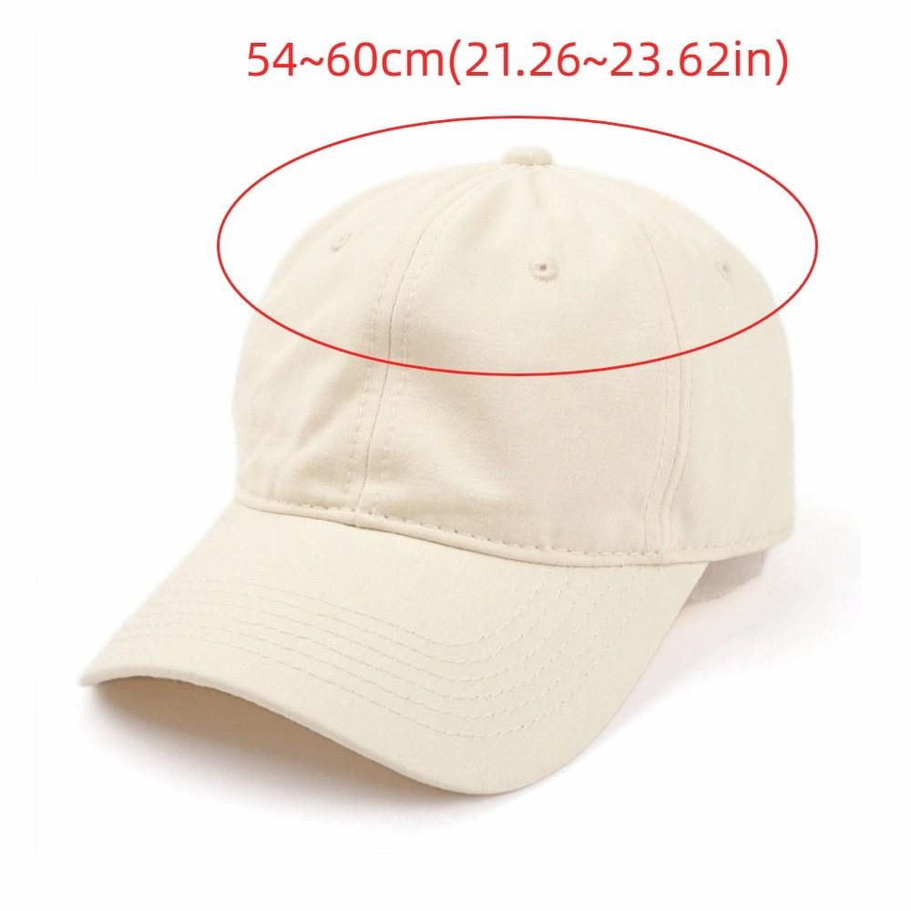 Camping Hat Simple Unisex Solid Color Cap Korean Casual Plain Baseball Cap Cotton Retro Sports Sunshade Hat for Men Women