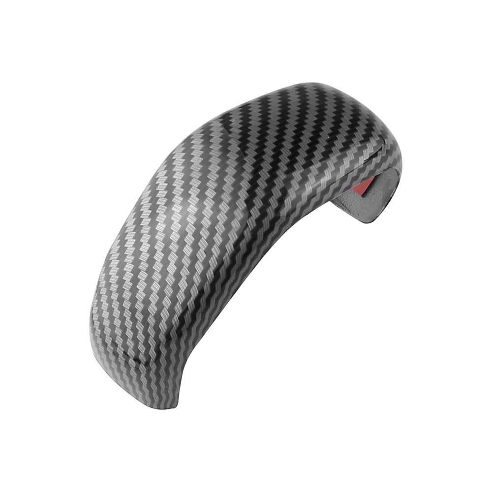 ABS Carbon Fiber Car Gear Head Shift Knob Cover Trim Stickers for Peugeot 308 308s 408 Interior Accessories