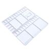 Watercolor Palette Folding Paint Tray Plastic Painting Pallet With 33 Compartmen