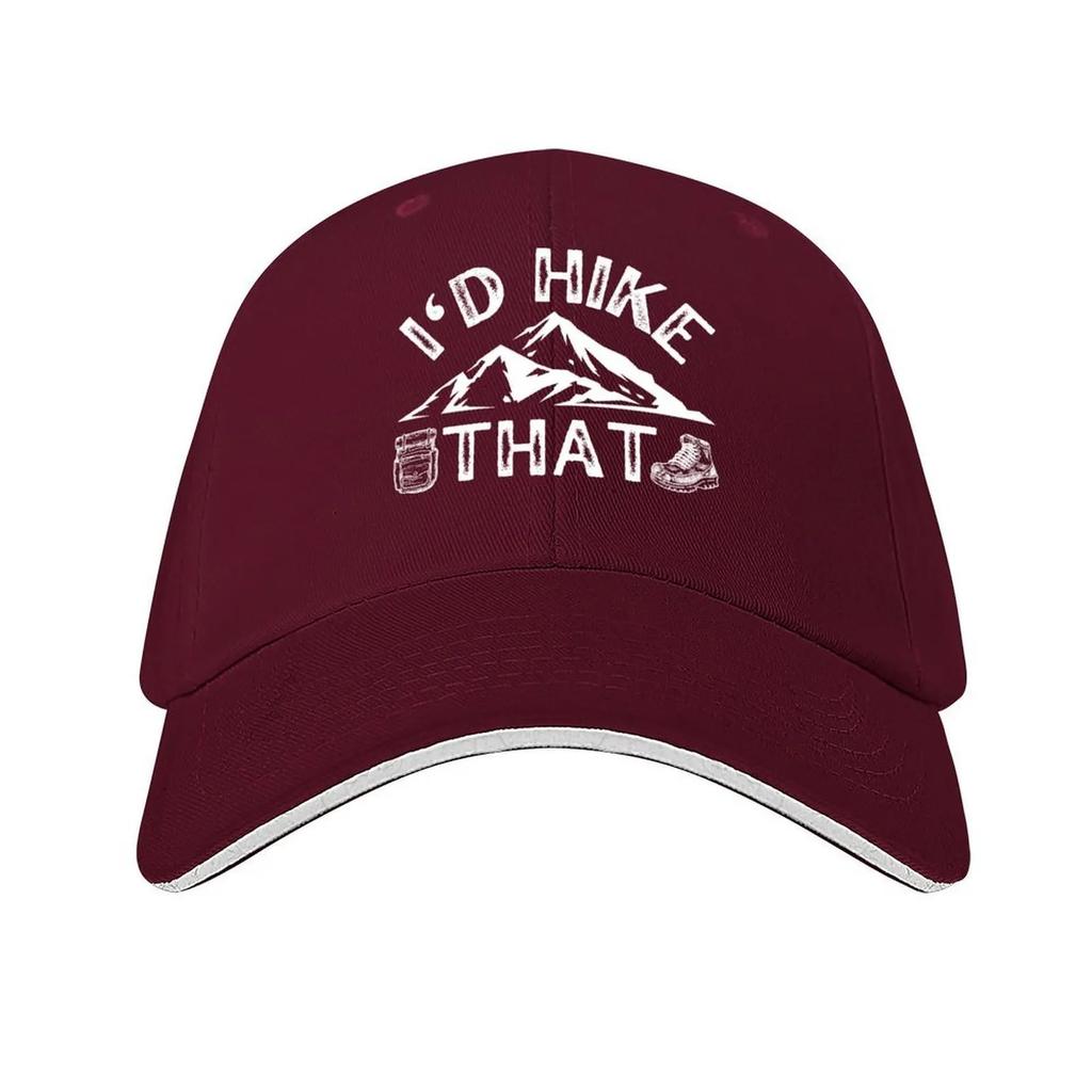 Id Hike That Baseball Cap fishing hat Mountaineering Hood Fishing cap Mens Baseball Womens