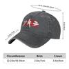 Bloody Akira Washed Baseball Cap  y2k Cute Sun Trucker Hat Spring Men Adult Hiking Fishing Baseball Caps