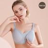 MODENGYUNMA Postpartum Wireless Cotton Front-Open Nursing Bra