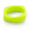 European and American popular smudged coffee bracelet resin women's arc bracelet student girlfriend ring jewelry