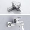 Household Shower Set Bathroom Hot And Cold Water Mixing Valve Faucet Stainless Steel Bathtub Water Tap