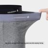 YOUKESHU Men's Modal & Silk Antibacterial Boxer Briefs (3-Pack)