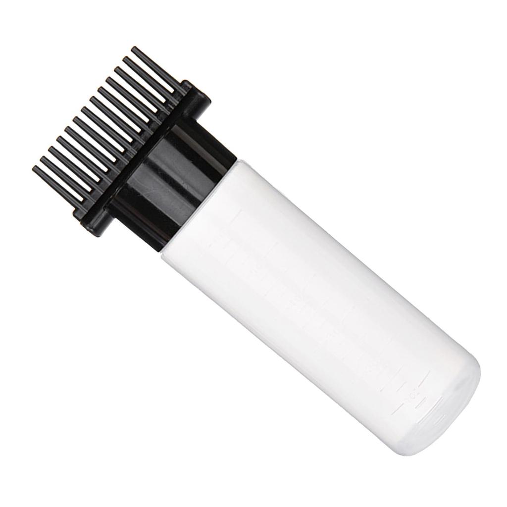 Comb Applicator Bottle Empty Squeeze Bottle for Home Salon Barbershop