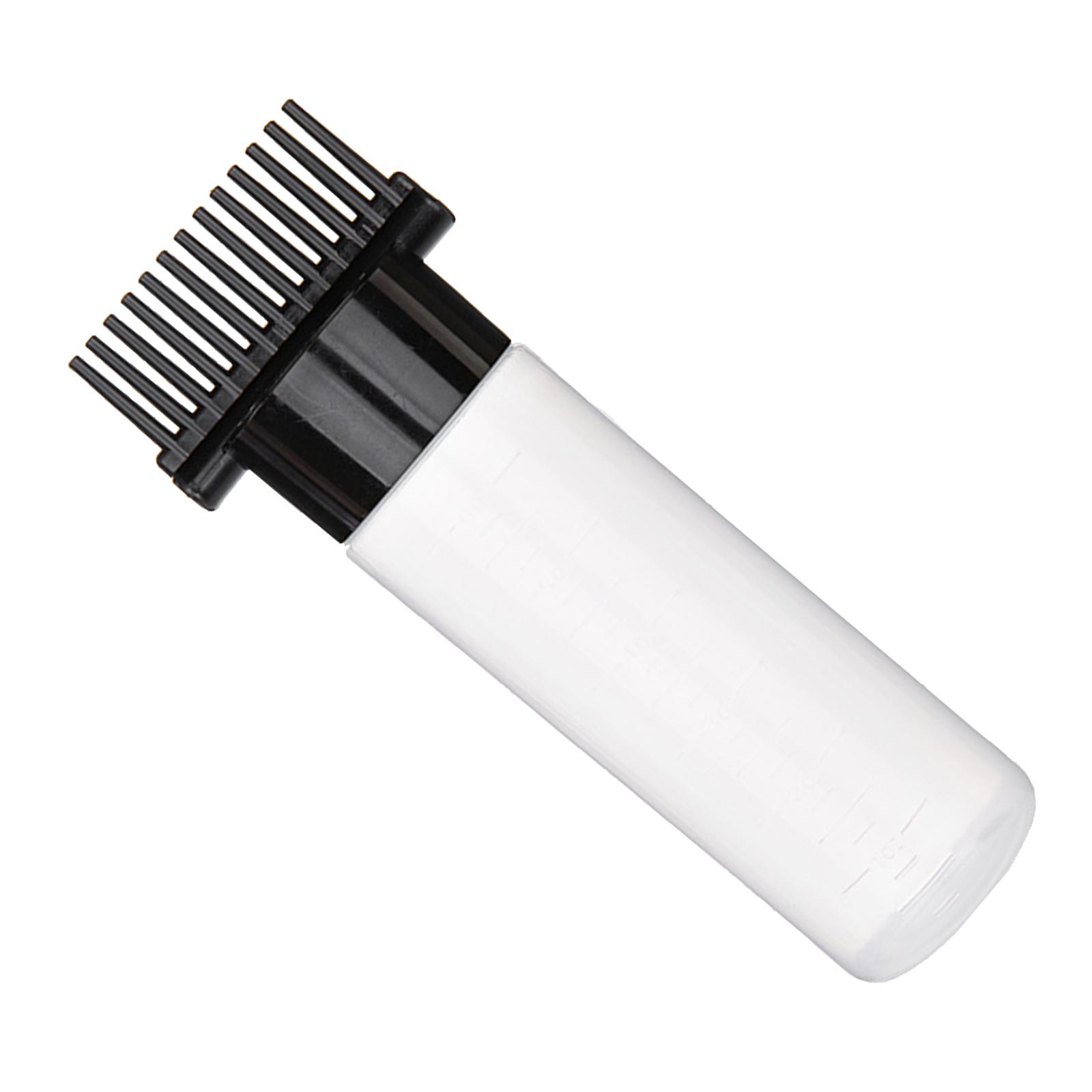 

2-4pack Comb Applicator Bottle Perming Tools Hair Dye Bottle Brush for Home 2 Pcs