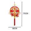 Chinese Year Decoration Party Supplies with Tassel Traditional Hanging Ornament for Tree