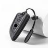 Wildleder Auto Schlüsselhülle Fernbedienungsabdeckung Schale Halter Kette Schlüsselanhänger Fob Für BMW 120i 225i 320i 330Li 1 2 3 Serie i3 iX3 X3 X2 M3 M2 X3M