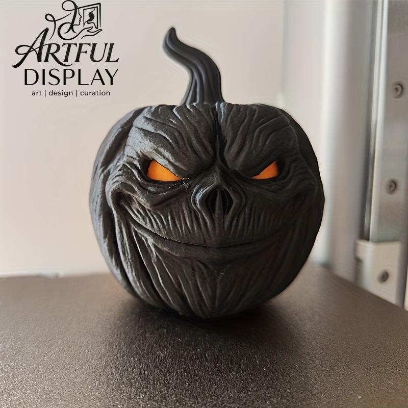 3D Printed Shadow Pumpkin Halloween Decoration Desk Shelf Home Decor