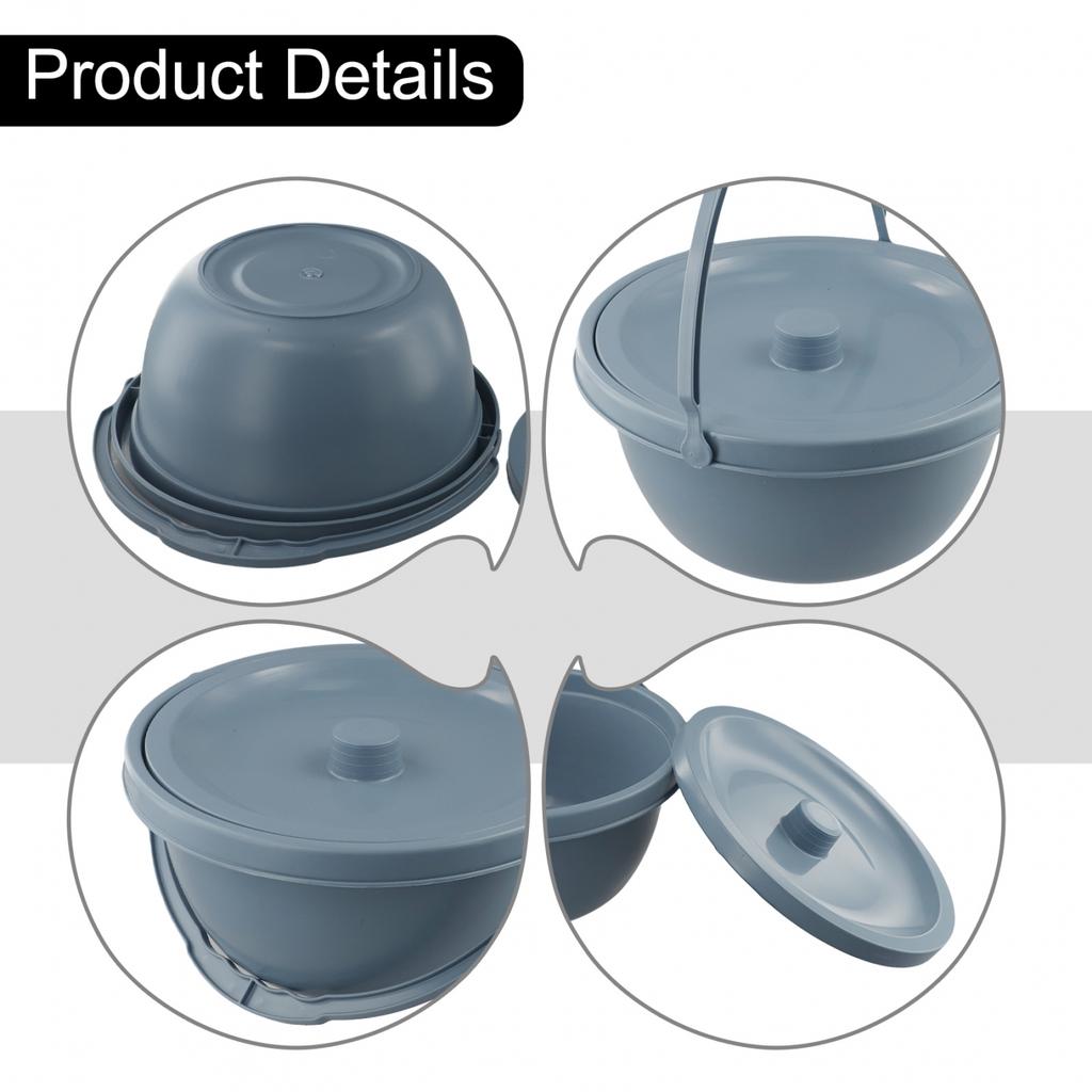 Pregnant Woman Chamber Pot Lid Portable Urinal Pan Service Time