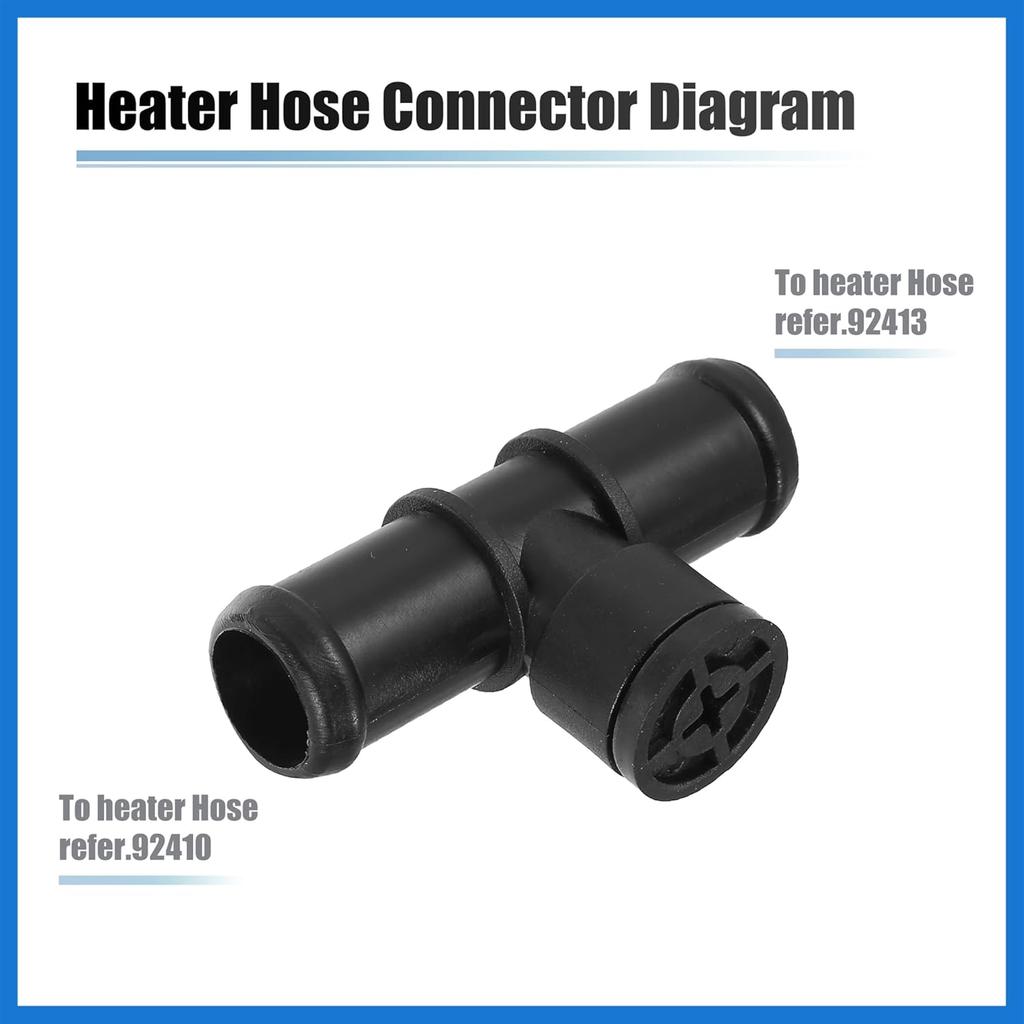 92500-AR000 Kühlerschlauch-T-Stück für Nissan 350Z für Infiniti FX35 FX37 FX45 FX50 G35 M35 M35H M37 Q70L QX70 92417-AR000 21481-89900