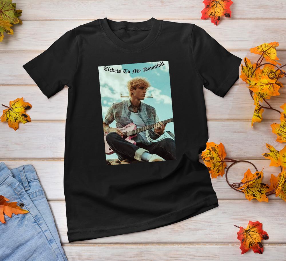 Machine Gun Kelly Album Men Tshirt Black Cotton Unisex Tee All Sizes KK203 Unisex T-Shirt XL