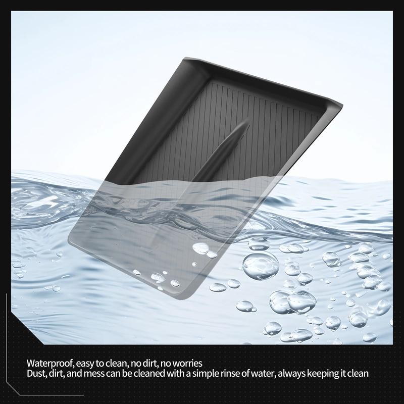 Wireless Charging Anti-Slip Mats For Tesla Model Y LAUNCH 2025 Juniper Center Console Charge Station Pad Silicone Accessiories