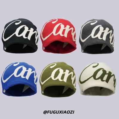 American Street Style Beanie: Trendy Outdoor Mountaineering Wool Hat, Warm & Cold-Proof, for Men & Women, Autumn/Winter