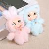 Cartoon Soft Doll Keychain With PP Cotton Filling For Keys Bags And Backpacks Multiple Color Trendy Car Decoration