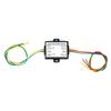 2-to-3 Wire Converter 2-to-3 Wire Splice Trailer Converter Electrical System Wire Harness Adapter US Type Tail Light Adapter