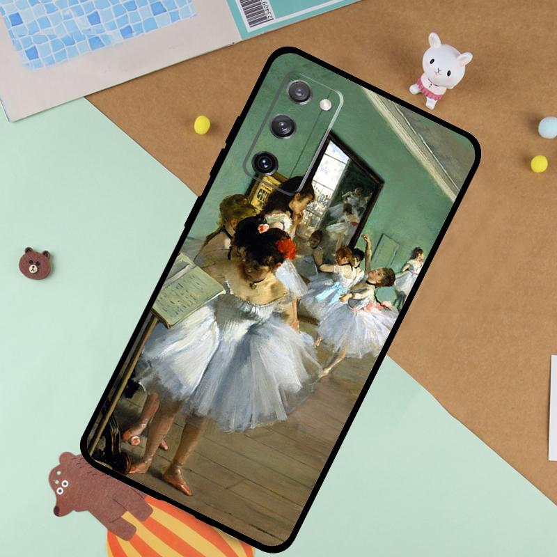 Ballet Ballerina Dancer Soft Case For Samsung Galaxy S24 Ultra S9 S10 S20 S22 S21 Plus S23 FE S25 Ultra Funda Cover