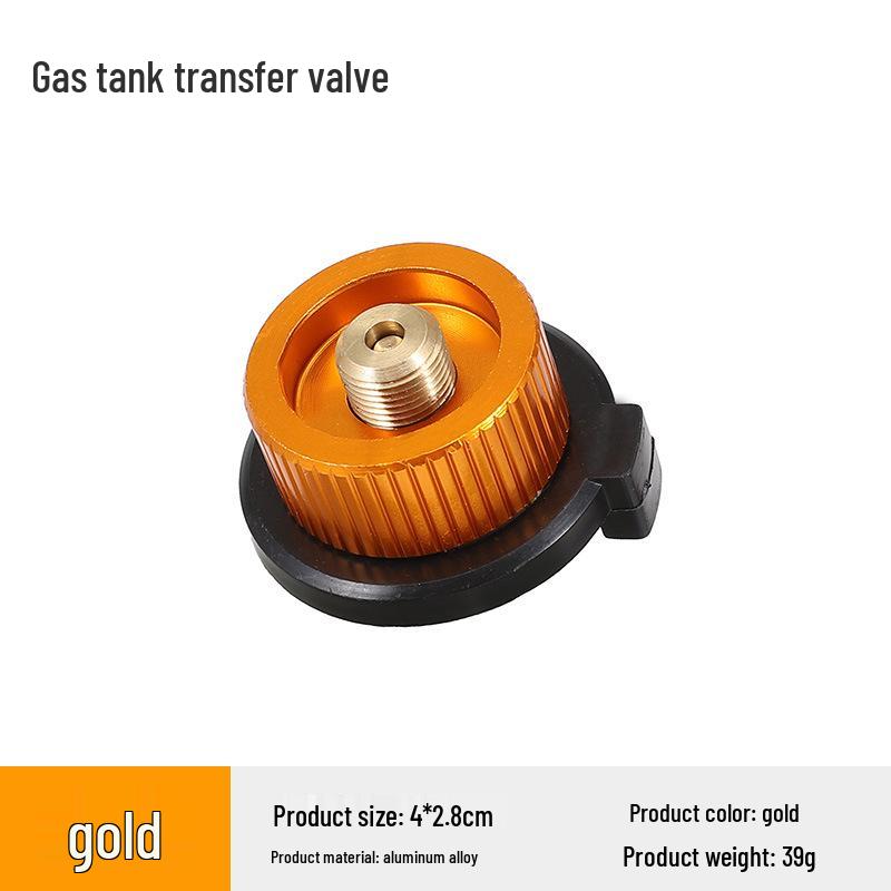 Outdoor Butane Gas Stove Converter with Self-Locking Split Type