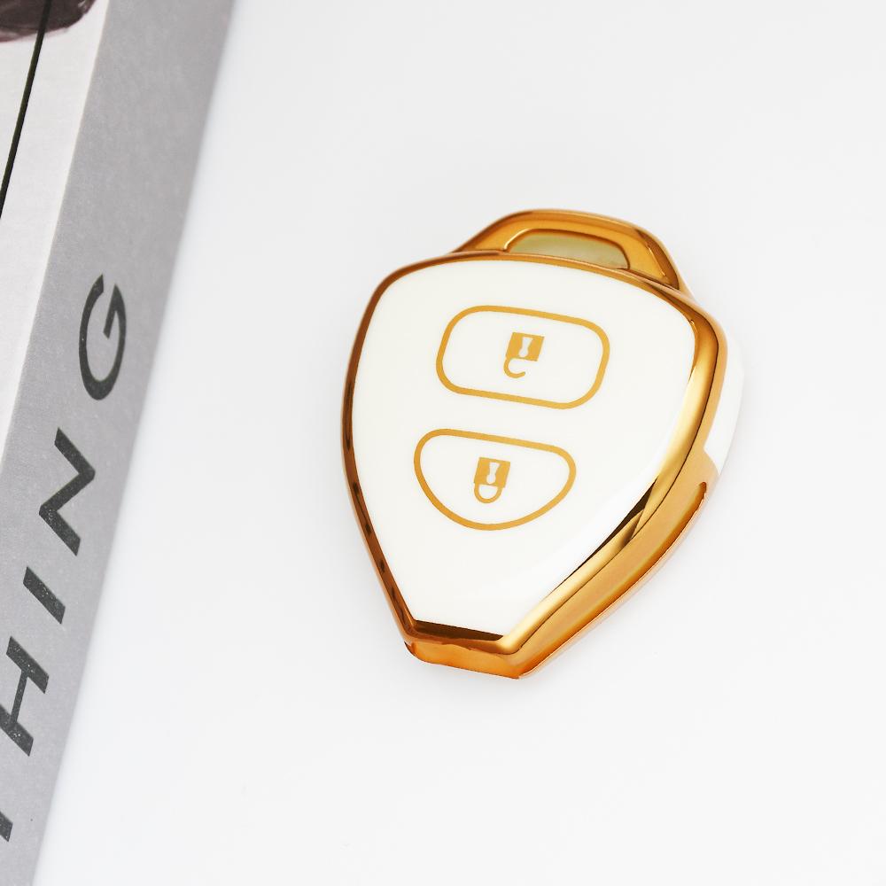 Tpu Keyless Keychain Shell Car Key Case Cover For Toyota Rav4 Crown Avalon Venza Matrix Yaris 4Runner Blank Corolla Camry Reiz