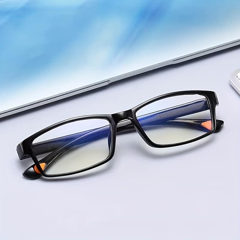 Retro 100-400  Adjustable Glasses for Middle-Aged and Elderly Men and Women Durable PC Material Comfortable Decorative Glasses