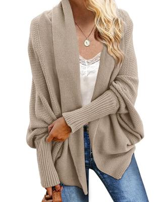 Women's Summer Batwing Sleeve T-Shirt Casual Crew Neck Loose Fit Solid Color Flowy Basic Blouse Top