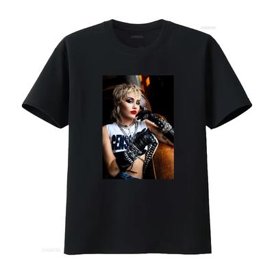 Miley Cyrus Plastic Hearts Print T-shirt Trendy Rock Stijl voor Dames Maten S 5XL vintage Gewassen homme grafisch Stijlvolle mode