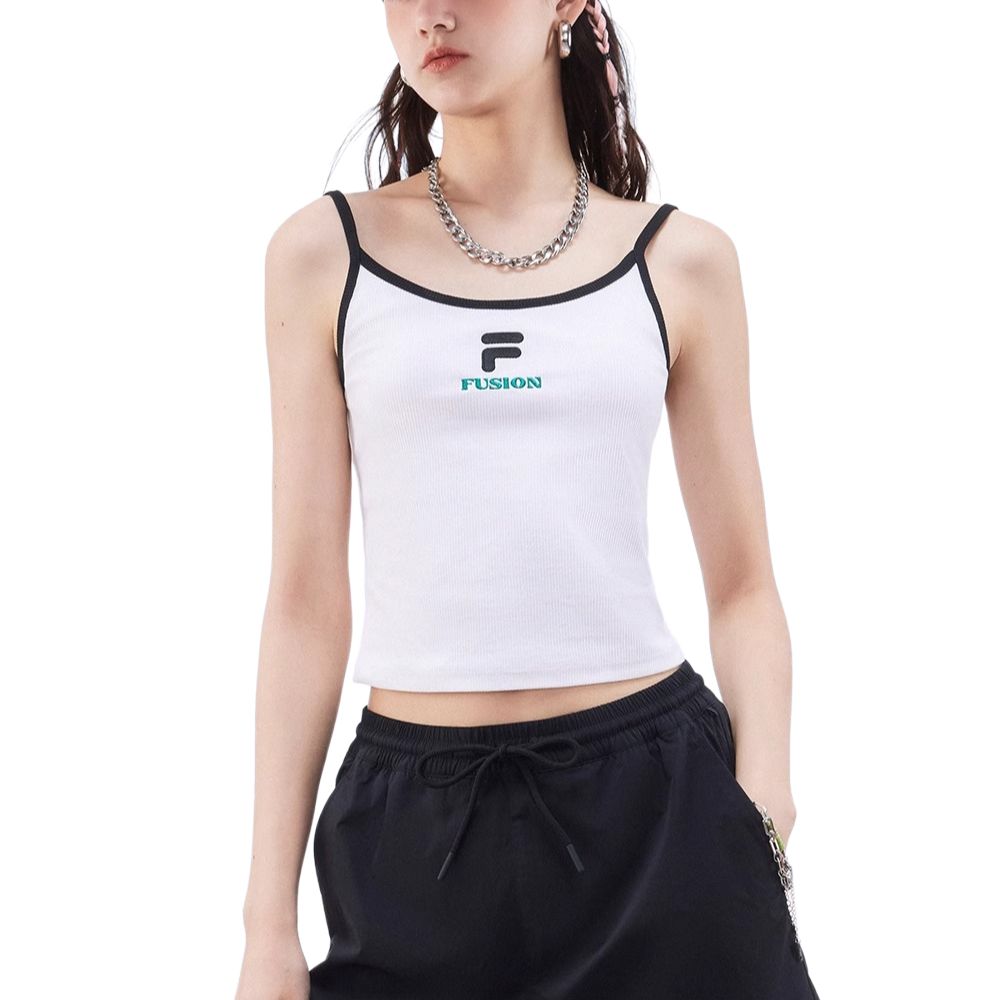 Fila Fusion Casual Fashion Vest Women tops White T11W423109FWT