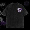 Manga Jujutsu Kaisen T Shirt Fushiguro Megumi Anime Tshirt Gothic Y2k Vintage Washed T-shirt Men's Clothing Cotton Tees Tops