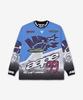 Eipeu Universe Racing Graphic Long Sleeve T-Shirt - Blue:Purple / Aapltm1862Xxqbls