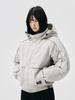 Jamie West Primaloft Detachable Hooded Heavy Jumper (Grey)