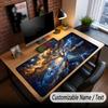 Tree of Life Theme Custom Mouse Pad Personalized With Name Text Customized Desk Mat For Office Home Decor