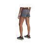 Under Armour Techplay Up Módní Pohodlné Trendy Jednoduché Střední Pas Sportovní Šortky Dámské šortky Šedá 1389882-025