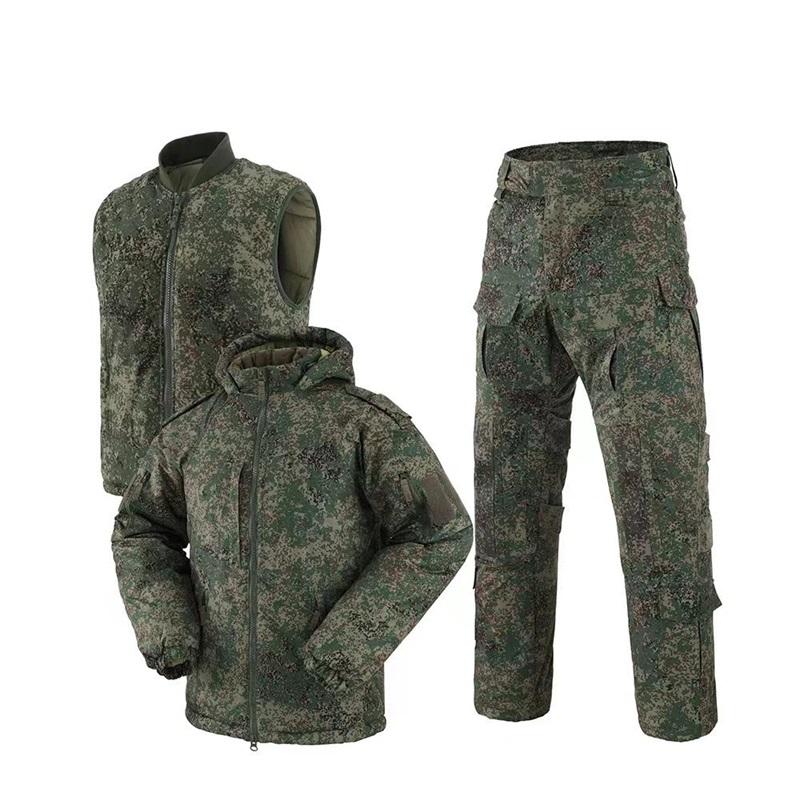 Mens Camouflage 3‑In‑1 Jacket Pant Set