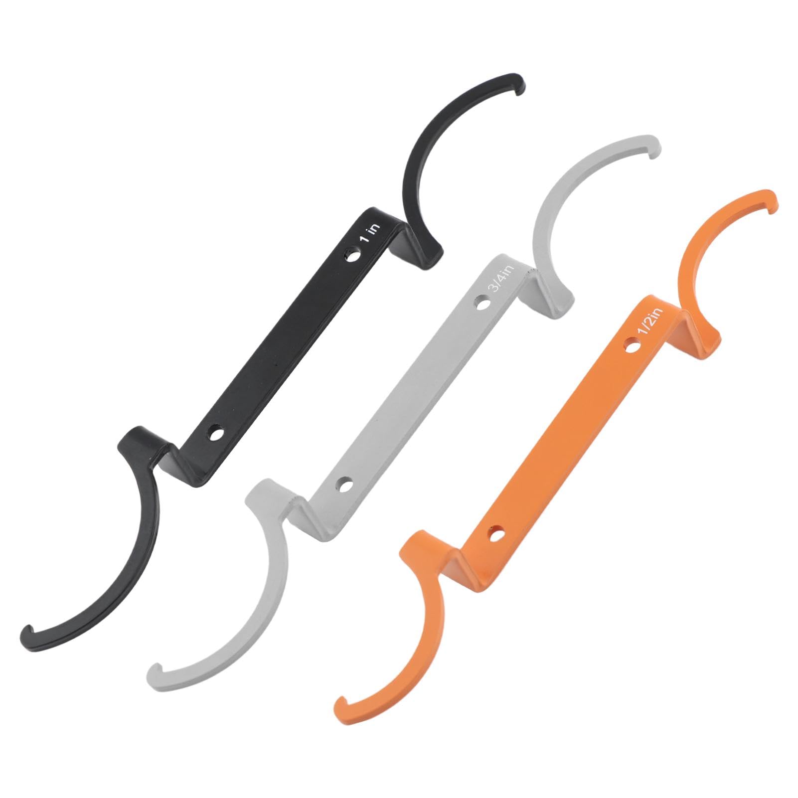 

1inch 1/2inch 3/4inch 3PCS Conduit Lockout Wrench C-Shape Alloy Steel Wrench For Tight Spaces Tightening Or Loosening Nuts