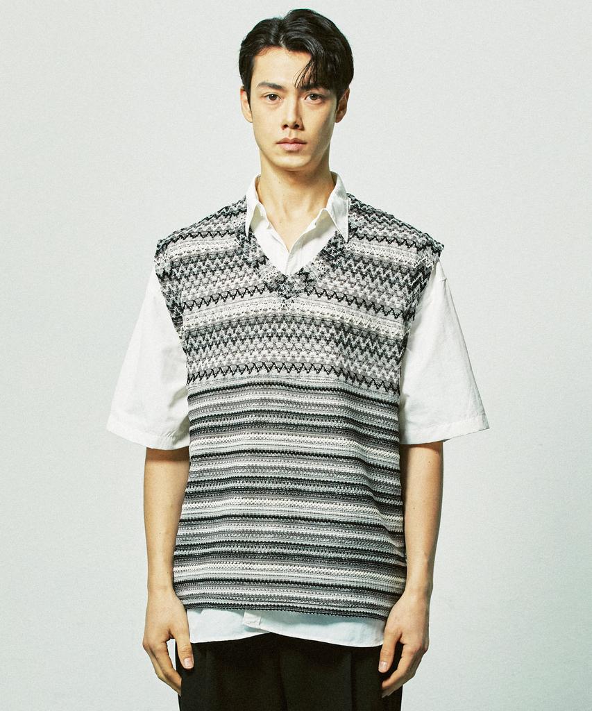 Ssy Havana Beach Knit Vest Midnight