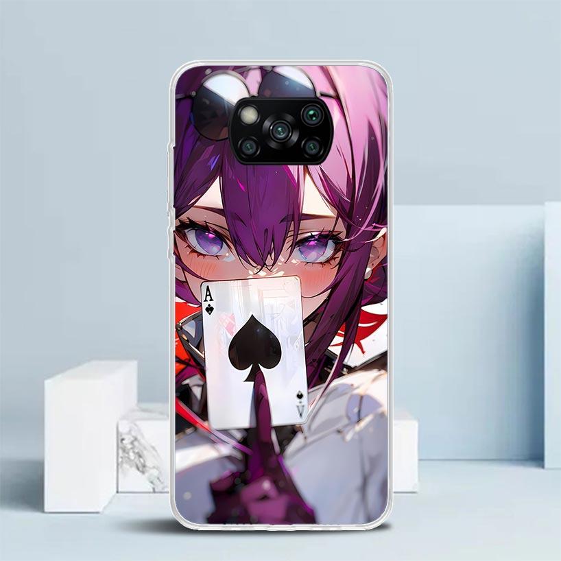 

Чехол для телефона Honkai Star Rail Kafka для Xiaomi Poco F7 Ultra X5 X6 X7 Pro M7 Redmi 15C 15 13C 13 12C 12 10C 10 10A 9 9C 9A 9T Redmi 10