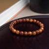 Classic Cypress Sandalwood Mala Bracelet – Unisex Single Circle Beaded Accessory