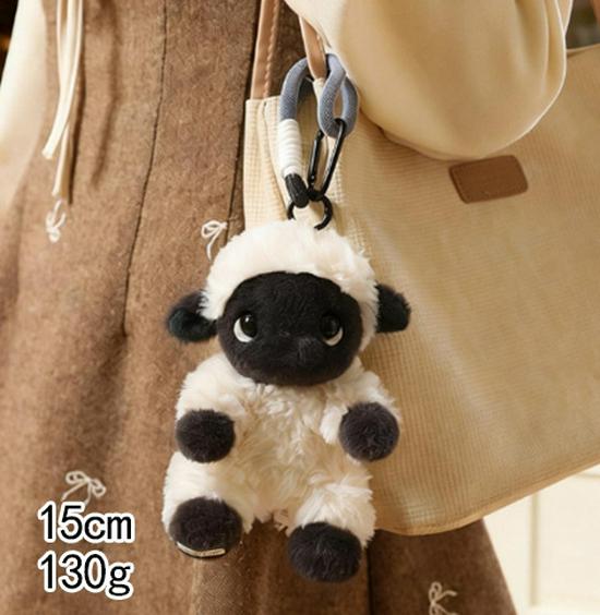 Adorable Sheep, Cat, Bunny & Hedgehog Plush Pendant Dolls - Perfect Birthday Soothing Toy Gift