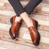New Business Men Fringed Leather Shoes European American Casual Thick-soled Durable Comfortable Brand Loafers Sizes 38-44