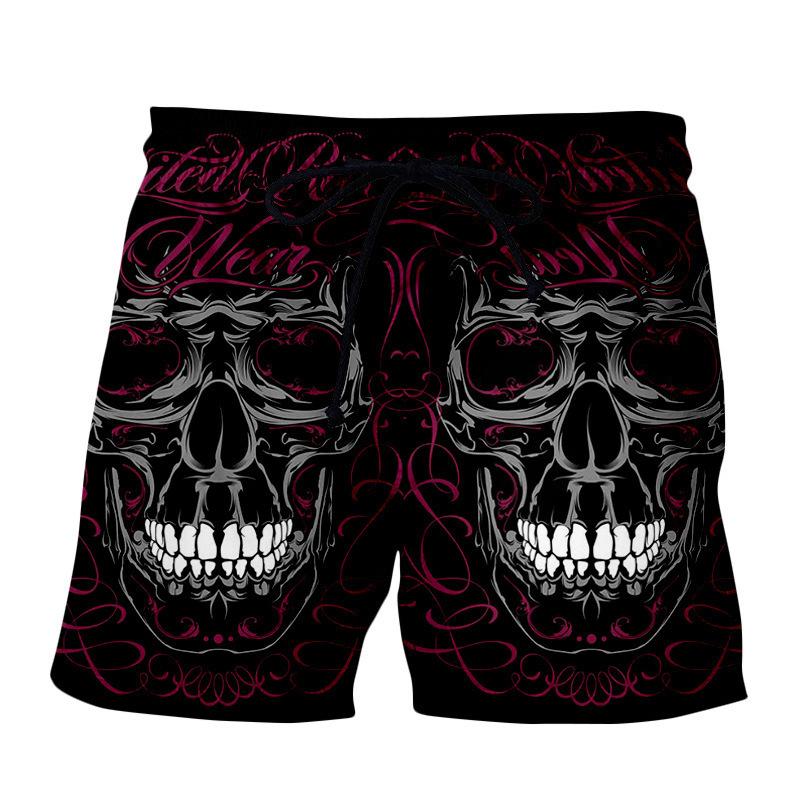 2025 Summer New 3D Digital Printed Beach Shorts Hawaii Daily Leisure Sports Men's Beach Shorts